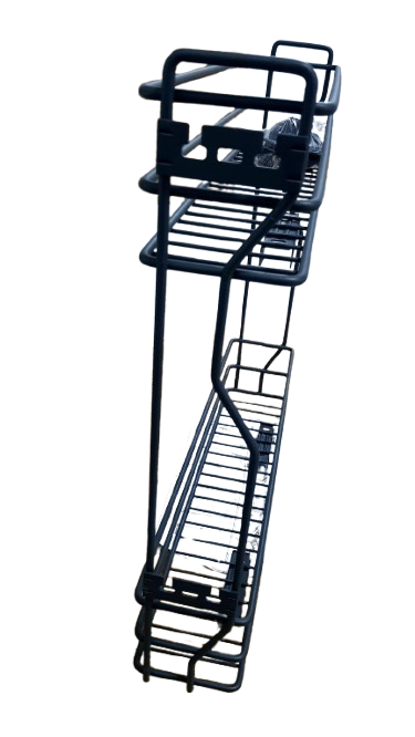 черен алуминиев държач за бутилки